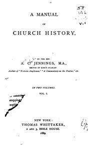 A manual of church history vol 2 of 2 classic reprint by arthur charles jennings. - Air force chemtrails manual available for download.