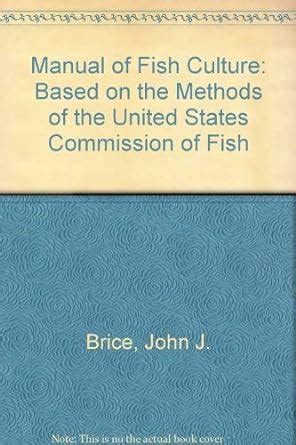 A manual of fish culture based on the methods of. - Sharp mx 6240n 7040n service manual technical documentation.