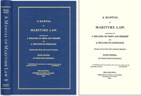 A manual of maritime law consisting of a treatise on. - Tag heuer formula 1 owners manual.