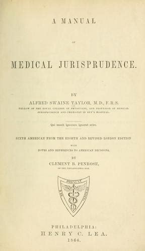 A manual of medical jurisprudence by alfred swaine taylor. - Késmárki tököly imre és némély fóbb hiveinek naplói és emlékezetes irásai. 1686-1705.