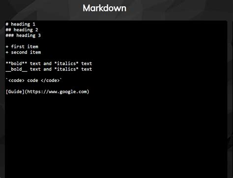 A markdown parser written in Go. Easy to extend, …