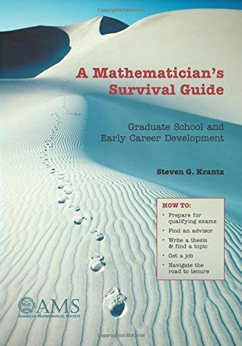 A mathematicians survival guide graduate school and early career development. - Manuale di servizio lexus gs 450h.