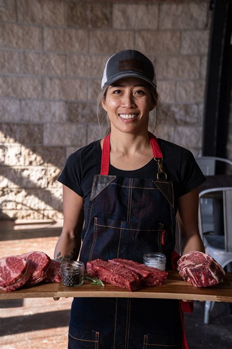 A meat cute story: How Kelly Kawachi became head butcher of Blackbelly Market and won a Michelin award