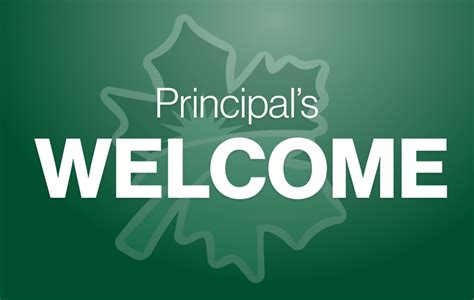 A message from Principal Ryerson High School