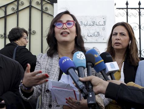 A military court convicts Tunisian opposition activist Chaima Issa of undermining security