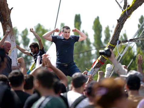 A mob storms Tbilisi Pride Fest site, forcing the event’s cancellation