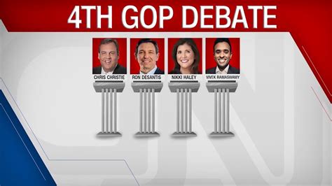 A narrowing Republican presidential field will debate with just six weeks before the Iowa caucuses
