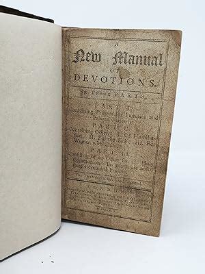 A new manual of devotions by. - Modello di manuali di conformità ria.