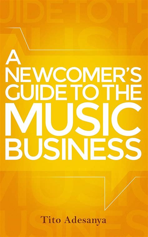 A newcomers guide to the music business by tito adesanya. - Sesión intensiva en neuroanatomía funcional un manual para estudiantes clínicos.