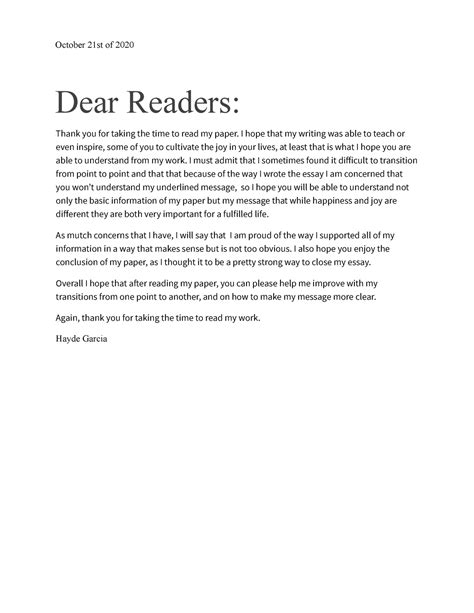 A note to readers about article commenting