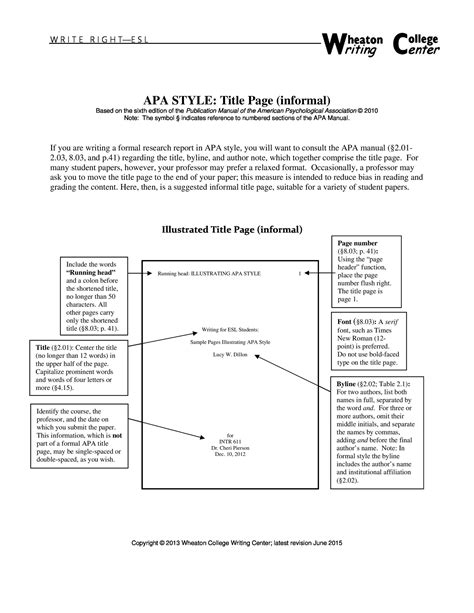 This guide will help you set up an APA Style student paper. The basic setup directions apply to the entire paper. Annotated diagrams illustrate how to set up the major sections of a student paper: the title page ... using the tab key or the paragraph-formatting function of your word-processing program. • Page numbers:Put a page number in the .... 