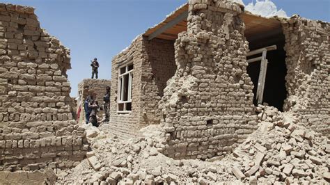 A pair of 6.3 magnitude earthquakes kill at least 15 and injure around 40 in western Afghanistan, authorities say