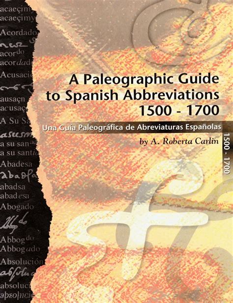 A paleographic guide to spanish abbreviations 1500 1700 una gu. - Guidelines for facility siting and layout download.
