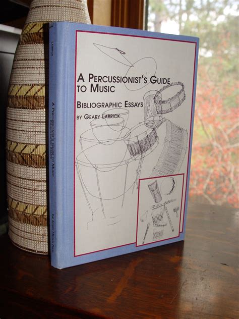 A percussionists guide to music by geary larrick. - The blackwell guide to soul recordings 1st edition.