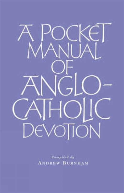 A pocket manual of anglo catholic devotion. - Civil engineering architecture eoc study guide.
