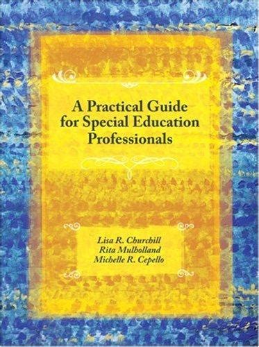 A practical guide for special education professionals by lisa churchill. - The oxford handbook of banking and finance.