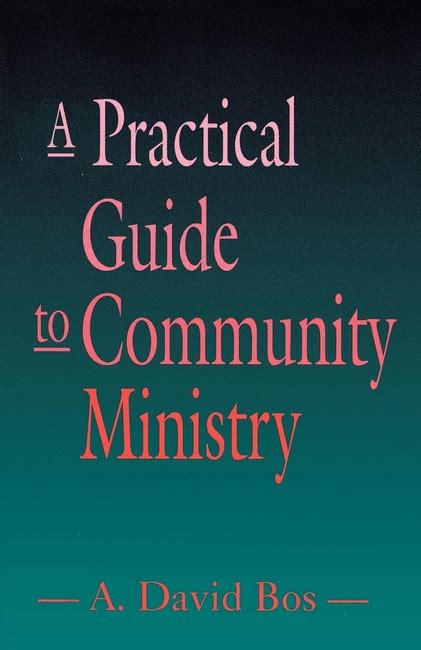 A practical guide to community ministry. - Interreligiöse kompetenz als fundamentaler aspekt internationaler handlungskompetenz.