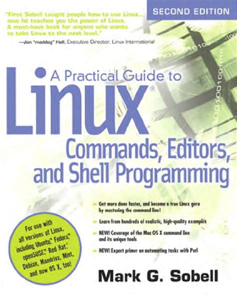 A practical guide to linux commands editors and shell programming 2nd edition. - Manuale di riparazione dell'amplificatore monofonico harman kardon hk775.