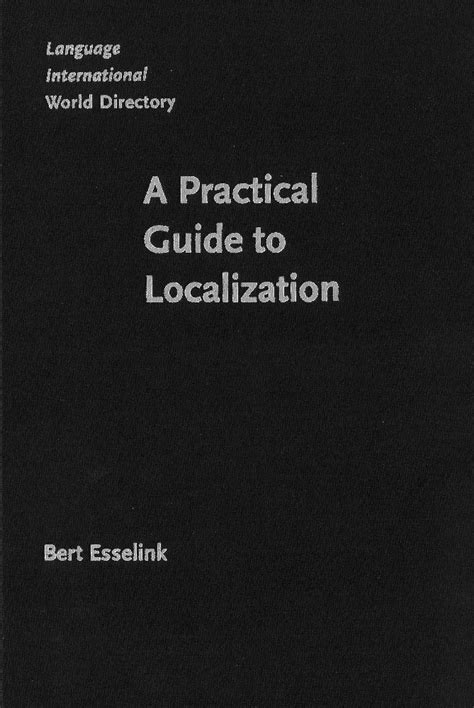 A practical guide to localization by bert esselink. - Terrier users guide two channel programmer.