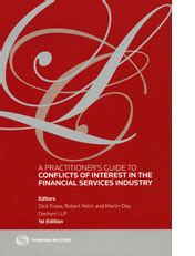 A practitioner guide to conflicts of interest in the financial services industry. - Things they carried study guide with answers.