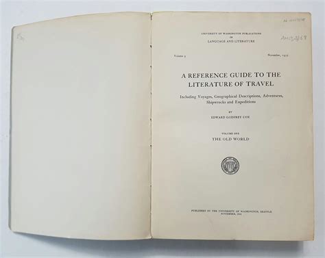 A reference guide to the literature of travel the old world by edward godfrey cox. - Contract law sample question and answer irac.