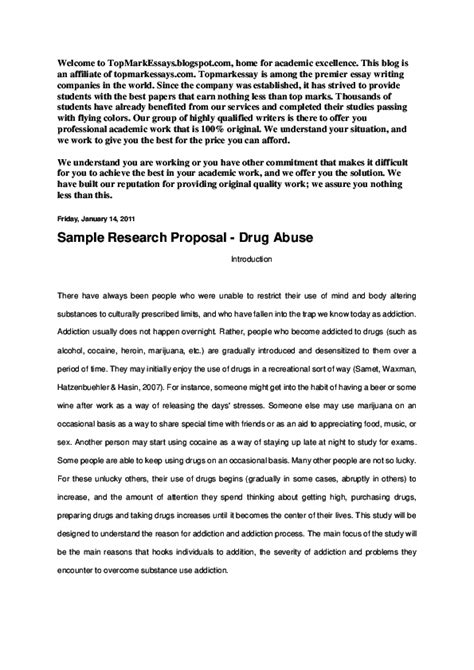 A research proposal on drug as social pr docx