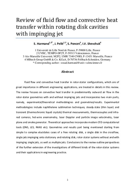 A review of flow and heat transfer in cavities and their ... - Springer