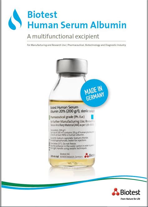 A review of serum albumin - Ommega Online