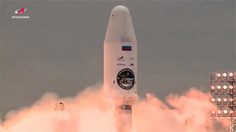 A rocket carrying a lunar landing craft has blasted off on Russia’s first moon mission in nearly 50 years.