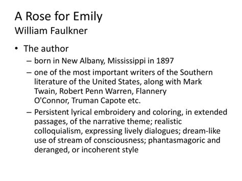 A rose for emily by william faulkner summary study guide. - Manual for kaeser te 121 dryers.