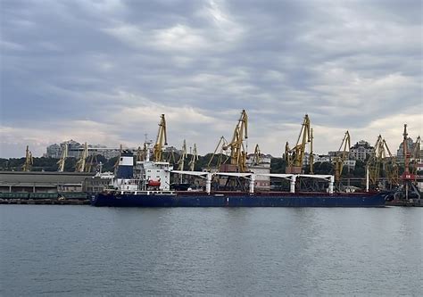 A second merchant ship leaves Ukraine’s port of Odesa following Russia’s exit from grain deal