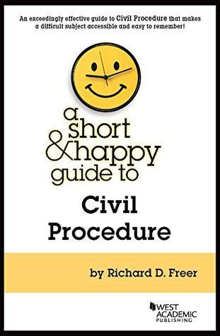 A short and happy guide to civil procedure by richard d freer. - Fernando henrique o senador de são paulo.