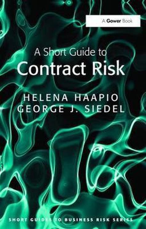 A short guide to contract risk short guides to business. - Handbuch für fortgeschrittene mechanik von werkstofflösungen.