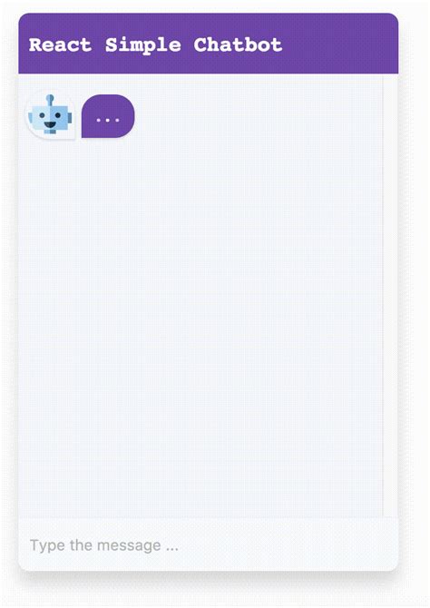 A simple chatbot component to create conversation chats