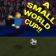 A Small World Cup. 55,446. A Small World Cup is a free soccer game online with pixelated retro graphics and super-fun gameplay. It is one of those old school arcade games that are very easy to pick up, but extremely hard to put down. Select your national soccer team and compete against other teams on the World Cup.