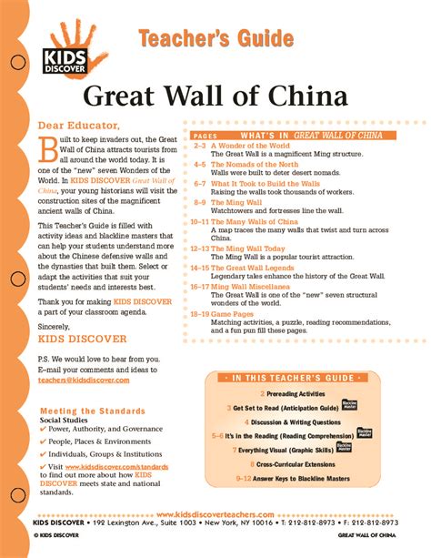 A smart kids guide to great wall of china a world of learning at your fingertips. - Dieren in en om het huis.