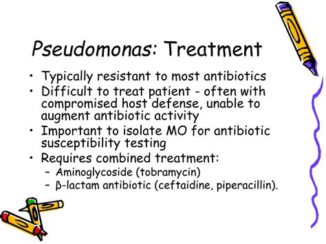 A solution used to treat Pseudomonas wound infection is A …