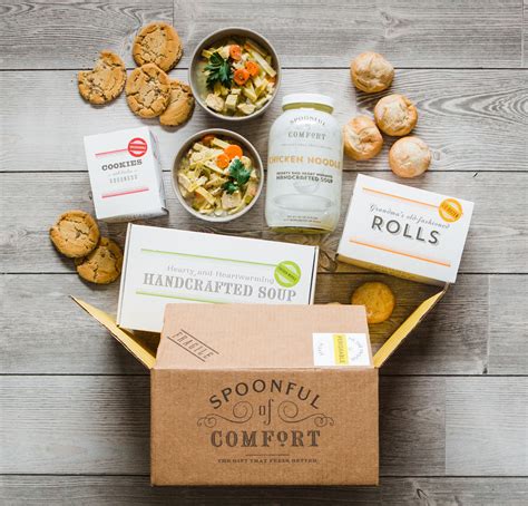 A spoonful of comfort. Spoonful of Comfort has care packages for every occasion. From celebrating a promotion to helping someone feel better when they’re sick, you can always send a box of love. As you choose from the carefully curated packages, consider adding extra care, like a Cold Care Kit and a Get Well Spoon. It’s all about showing you care … 
