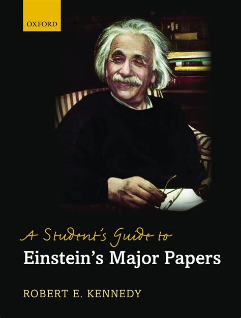 A student s guide to einstein s major papers. - I m judging you the do better manual.