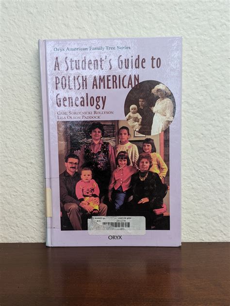 A students guide to polish american genealogy by carl edmund rollyson. - Manual de usuario de la máquina de coser singer 317.