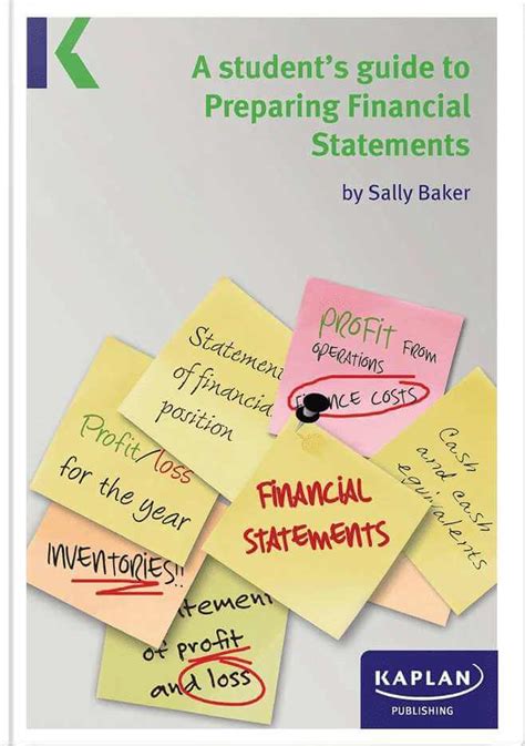 A students guide to preparing financial statements. - Where the red fern grows study guide.