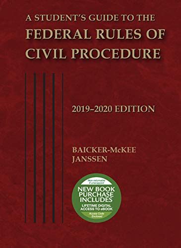 A students guide to the federal rules of civil procedure 2016 selected statutes. - Modernist literature a guide for the perplexed by peter childs.