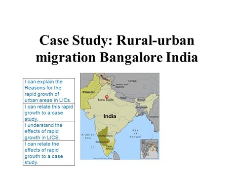 A study of Rural To Urban Migration In India - ResearchGate