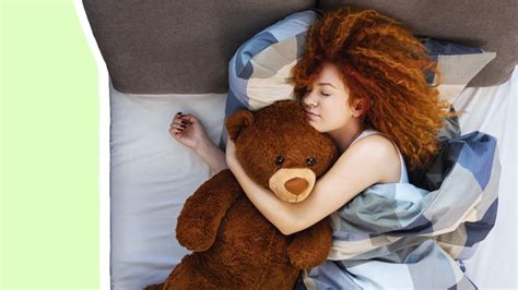 A surprising number of adults sleep with plush animals