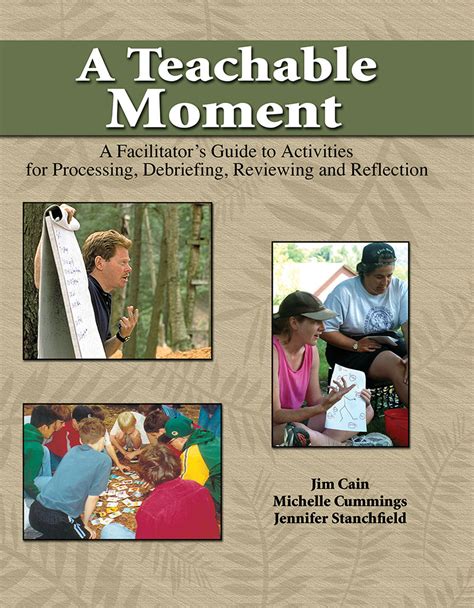 A teachable moment a facilitators guide to activities for processing debriefing reviewing and reflection. - Sabbath school bible guide fourth quarter.