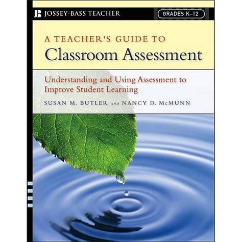 A teachers guide to classroom assessment by susan m butler. - Ves video entertainment system installation guide.