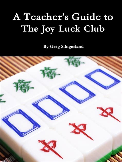 A teachers guide to the joy luck club by greg slingerland. - Christentum als gemeinschaft mit gott durch christus.