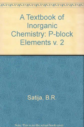 A textbook of inorganic chemistry p block elements vol 2. - Analisi deen della soluzione dei fenomeni di trasporto manuale.