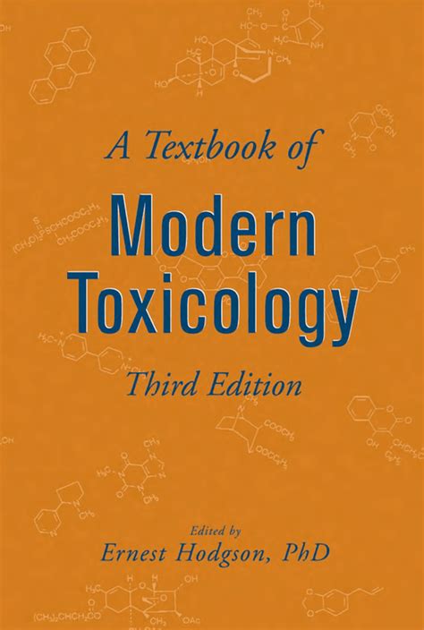A textbook of modern toxicology 3rd edition. - Handbook of detergents part f production surfactant science.