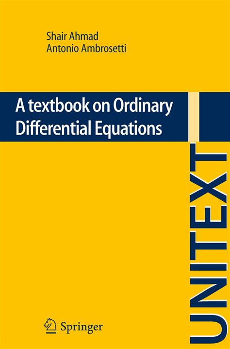A textbook on ordinary differential equations by shair ahmad. - A guide to the vascular system by kupinski.